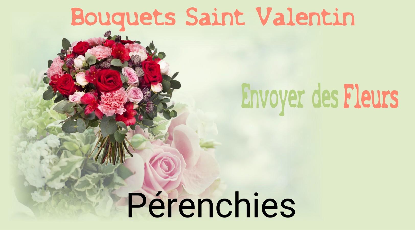 Roses de Saint-Valentin livrées à Pérenchies